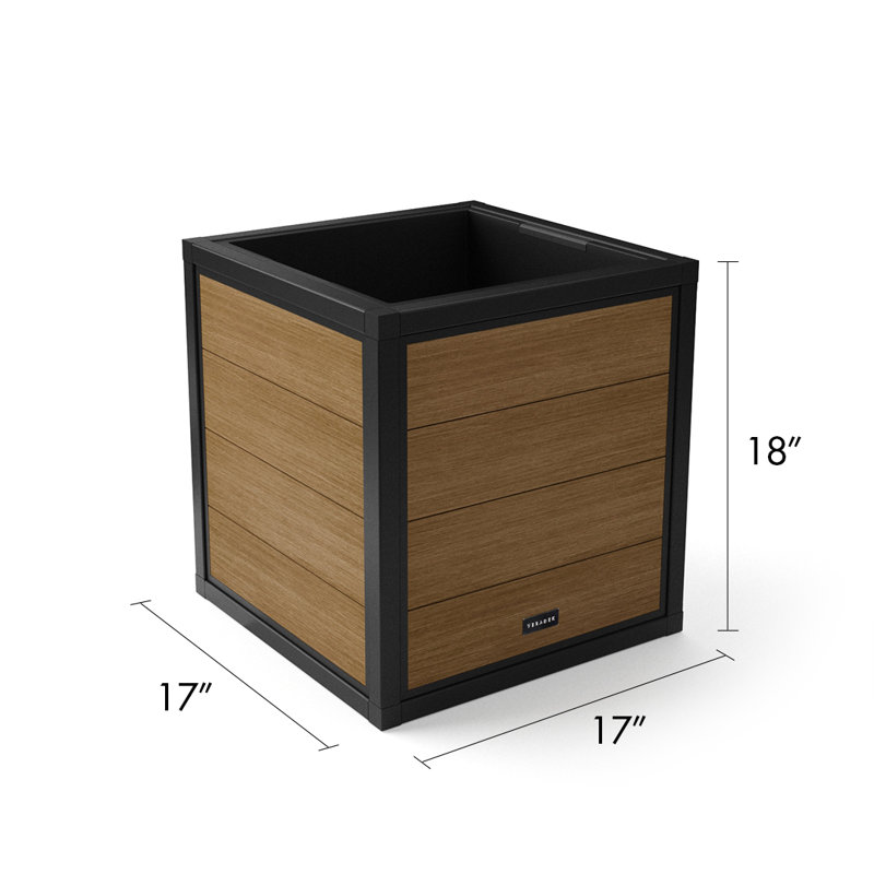 Veradek Duo Series Self Watering Plastic Planter Box & Reviews Wayfair